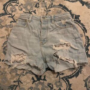 Hollister-co Women's Blue Shorts